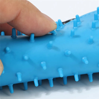 Silicone Pet Bath Brush – Gentle Massage & Shedding Glove for Dogs & Cats