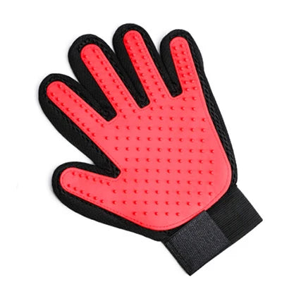 Silicone Pet Grooming Glove – Gentle & Effective Brush for Cats & Dogs | Bath & Shedding Tool