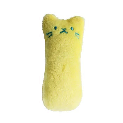 Interactive Catnip Chew Toy – Plush Teeth Grinding & Vocal Toy for Kittens & Cats