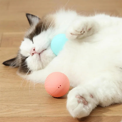 Smart Interactive Pet Ball – USB Rechargeable Automatic Moving Toy for Dogs & Cats