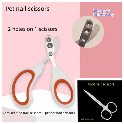 Professional Pet Grooming Scissors Set – Dog & Cat Hair Cutting & Trimming Tools