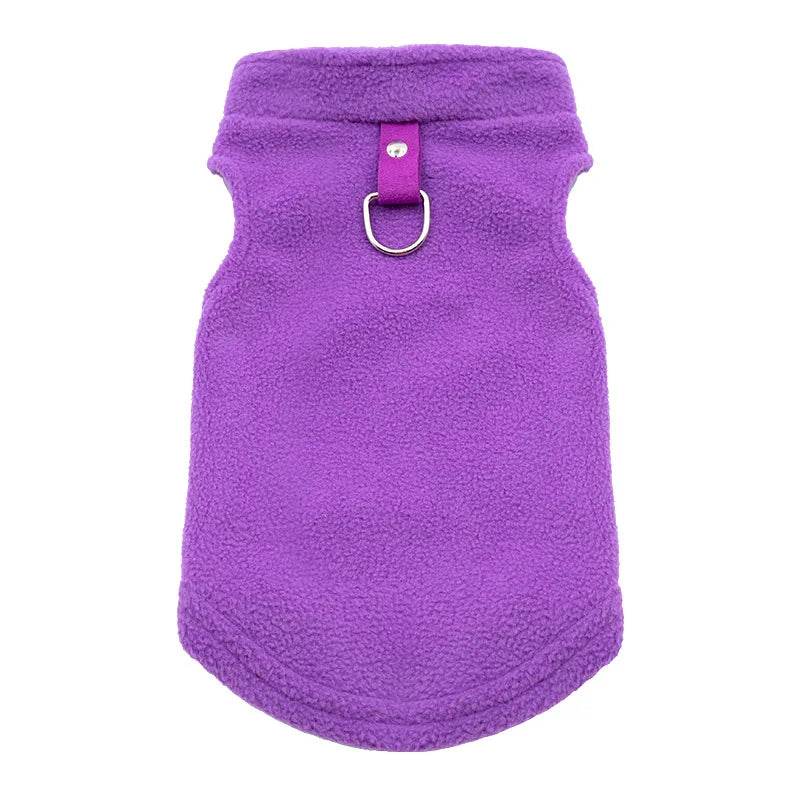 Warm Wool Dog Vest – Cozy Winter Coat for Small & Medium Dogs