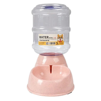 Automatic Pet Feeder & Water Dispenser – 2-in-1 Feeding Bowl for Cats & Dogs