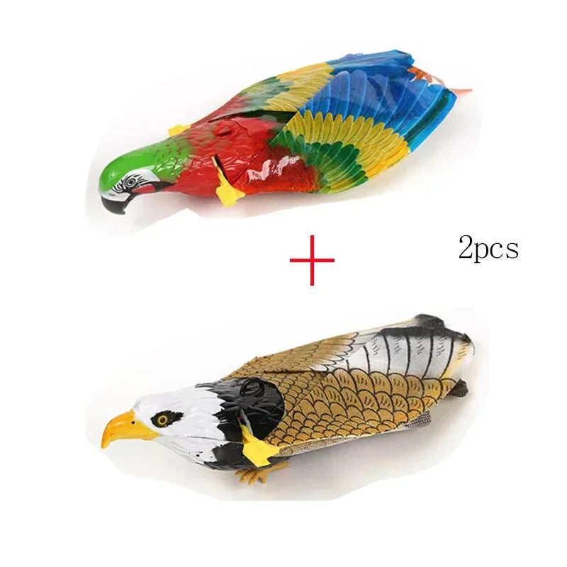 Electric Flying Bird Cat Toy – Interactive Hanging Eagle Teaser for Play & Exercise