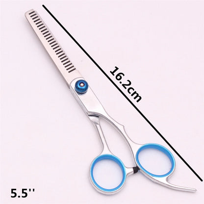 6.0'' Professional Pet Grooming Scissors – Curved & Thinning Shears for Dogs & Cats