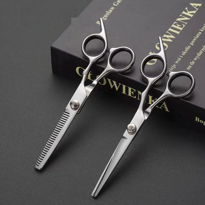 Professional Pet Grooming Scissors Set – Dog & Cat Hair Cutting & Trimming Tools