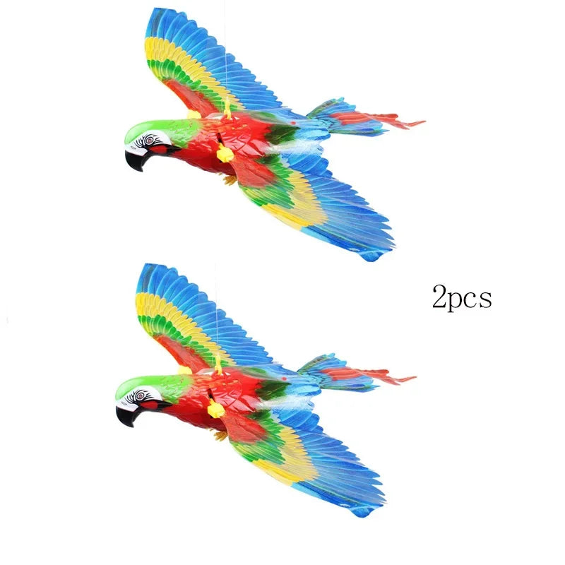 Electric Flying Bird Cat Toy – Interactive Hanging Eagle Teaser for Play & Exercise