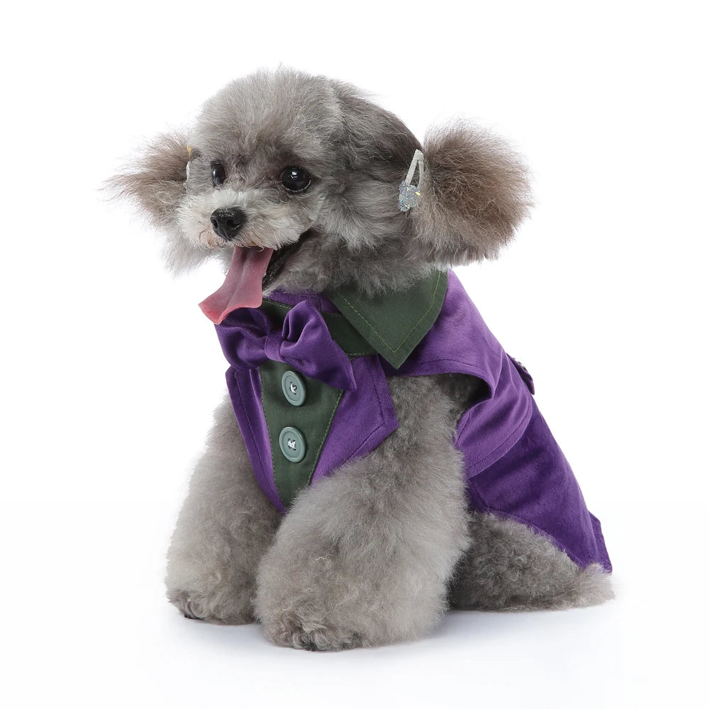 Formal Dog Tuxedo – Stylish Wedding & Party Outfit for Small & Medium Dogs