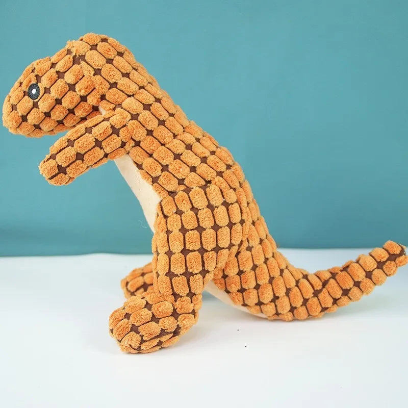 Plush Alligator Chew Toy – Interactive Squeaky Dog Toy for Teeth Cleaning & Training