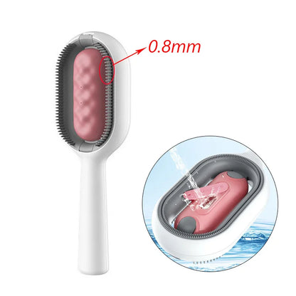 Double-Sided Pet Hair Removal Brush – Grooming Comb for Cats & Dogs