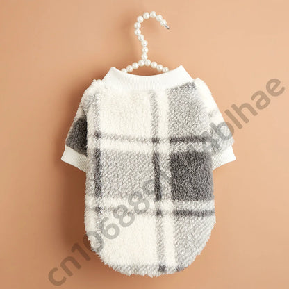 Cozy Winter Pet Sweater – Warm Fleece Jacket for Small Dogs & Cats