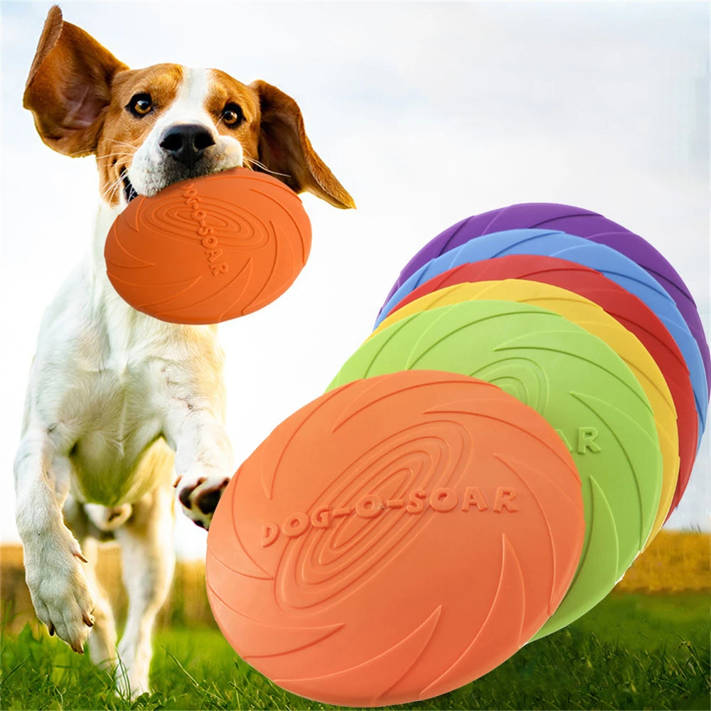 Durable Pet Flying Disc – Interactive Training & Chew Toy for Dogs