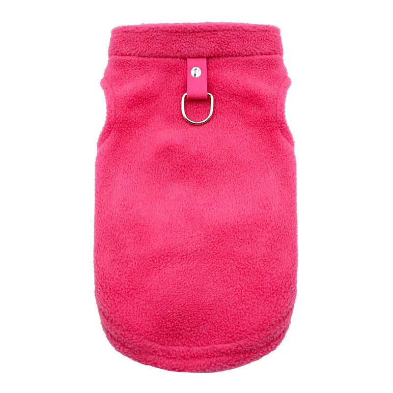 Warm Wool Dog Vest – Cozy Winter Coat for Small & Medium Dogs