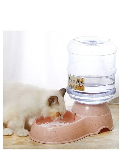 Automatic Pet Feeder & Water Dispenser – 2-in-1 Feeding Bowl for Cats & Dogs