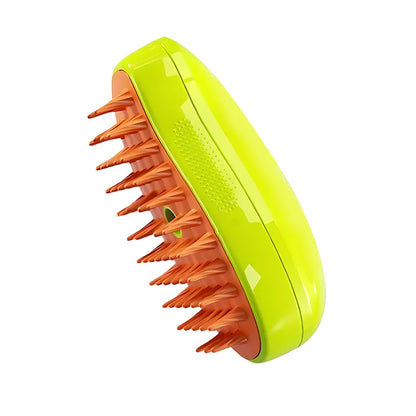 Electric Steam Pet Grooming Brush – Detangler & Massage Tool for Dogs & Cats