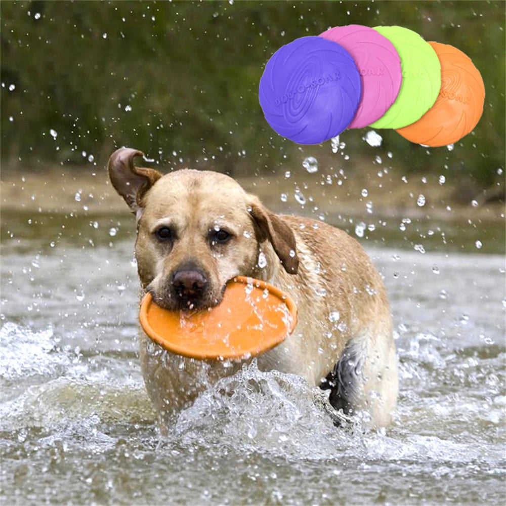 Durable Pet Flying Disc – Interactive Training & Chew Toy for Dogs