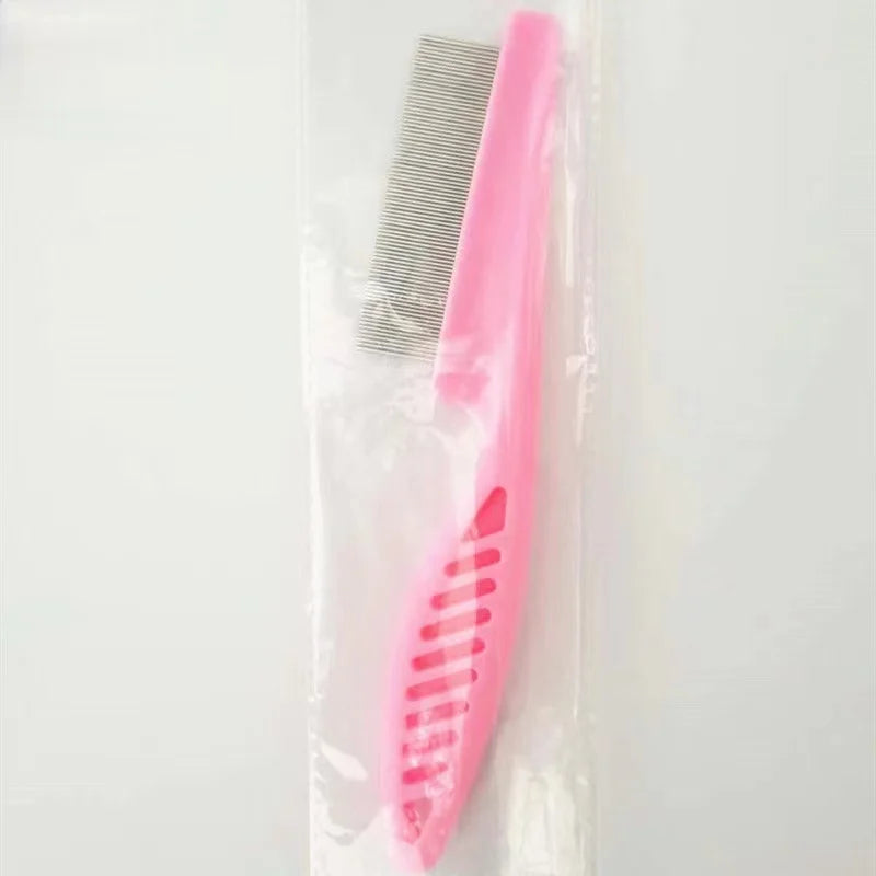 Stainless Steel Pet Flea Comb – Shedding & Grooming Tool for Cats & Dogs