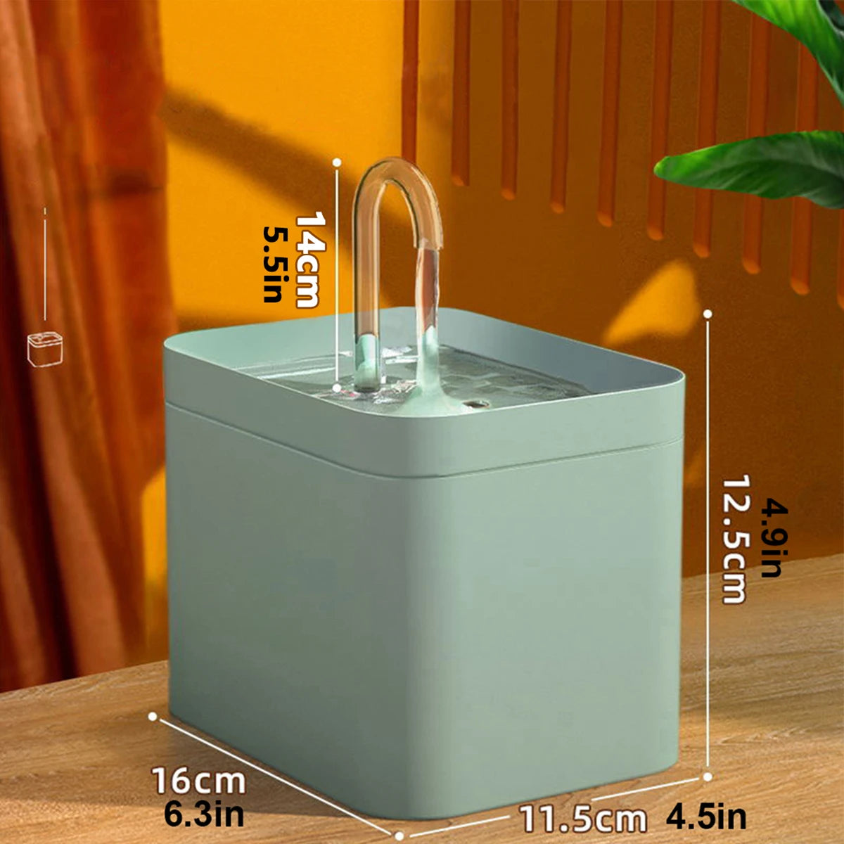 1.5L Automatic Pet Water Fountain – Silent Filtered Drinking Dispenser for Cats & Dogs