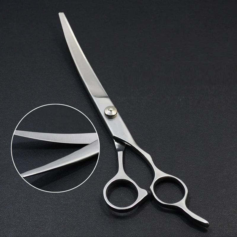 Professional Pet Grooming Scissors Set – Dog & Cat Hair Cutting & Trimming Tools