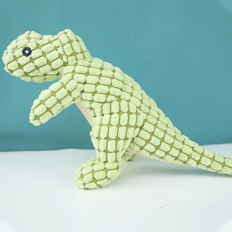 Plush Alligator Chew Toy – Interactive Squeaky Dog Toy for Teeth Cleaning & Training