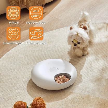 Smart Automatic Pet Feeder – WiFi-Enabled Food Dispenser for Cats & Dogs