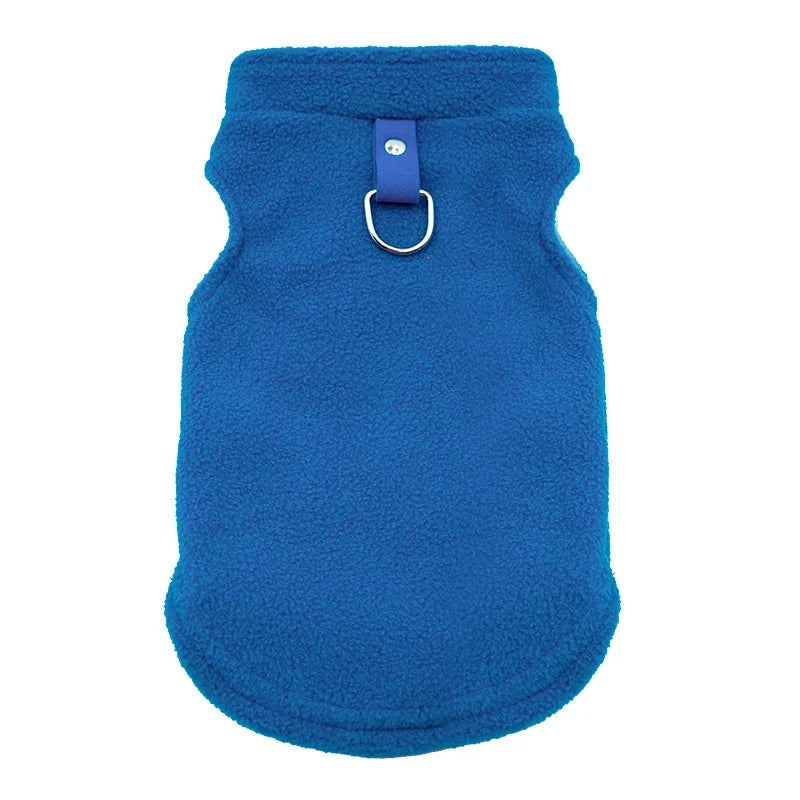 Warm Wool Dog Vest – Cozy Winter Coat for Small & Medium Dogs