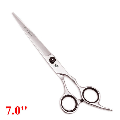 7'' Professional Dog Grooming Scissors Hair Cutting Shears Curved Thinning Comb Cat Pet Salon Hairdressing Japan Steel Z4001