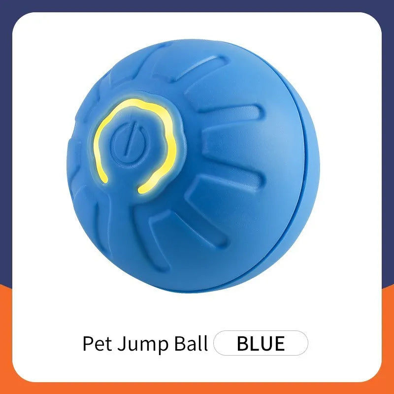 Smart Interactive Pet Ball – USB Rechargeable Automatic Moving Toy for Dogs & Cats