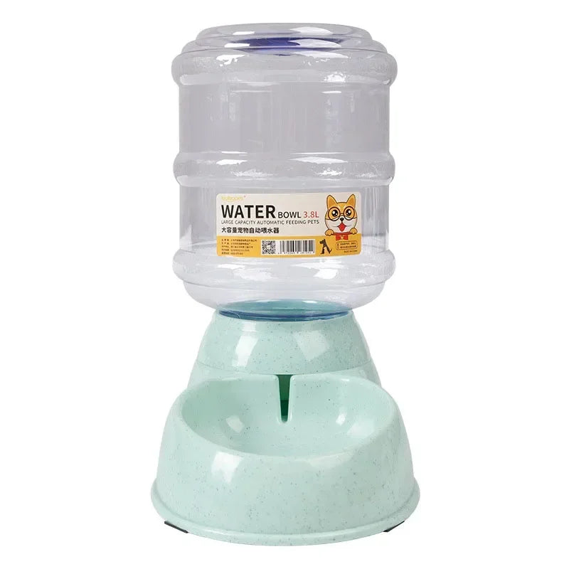 Automatic Pet Feeder & Water Dispenser – 2-in-1 Feeding Bowl for Cats & Dogs