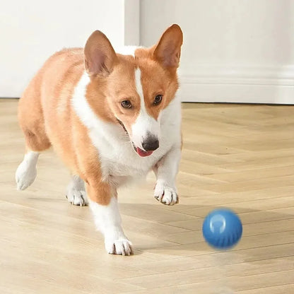 Smart Interactive Pet Ball – USB Rechargeable Automatic Moving Toy for Dogs & Cats