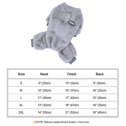 Warm Fleece Pet Sweater – Soft & Cozy Winter Vest for Small Dogs & Cats