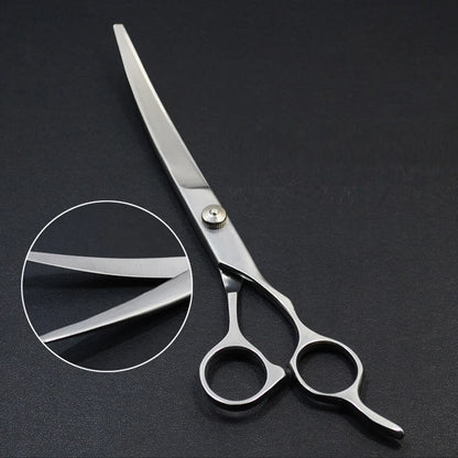 Professional Pet Grooming Scissors Set – Dog & Cat Hair Cutting & Trimming Tools