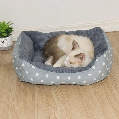 Plush Pet Bed – Warm & Thickened Sleeping Mat for Small, Medium & Large Dogs & Cats