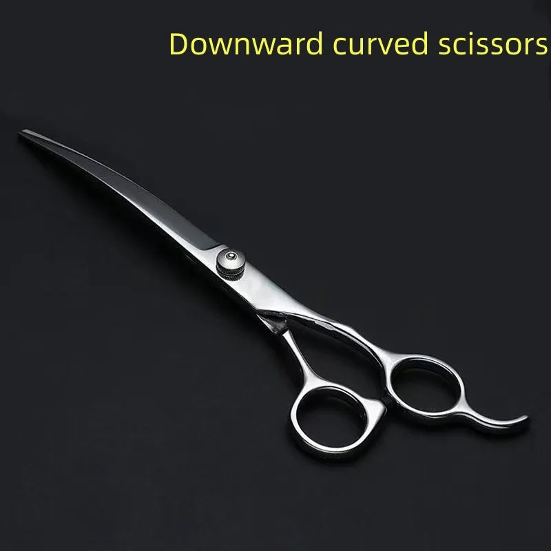 Professional Pet Grooming Scissors Set – Dog & Cat Hair Cutting & Trimming Tools