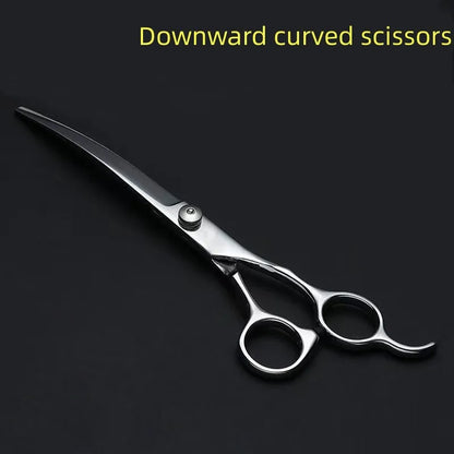 Professional Pet Grooming Scissors Set – Dog & Cat Hair Cutting & Trimming Tools