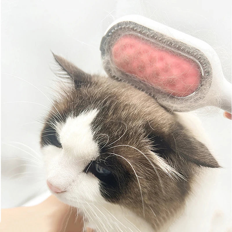 Double-Sided Pet Hair Removal Brush – Grooming Comb for Cats & Dogs