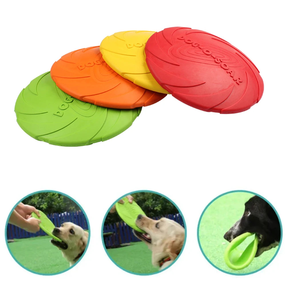 Durable Pet Flying Disc – Interactive Training & Chew Toy for Dogs