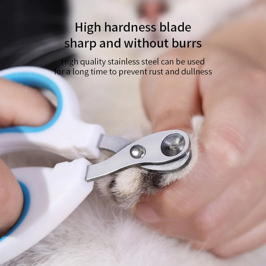 Professional Pet Nail Clippers – Stainless Steel Grooming Trimmer for Cats & Small Dogs