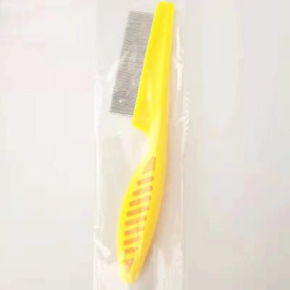 Stainless Steel Pet Flea Comb – Shedding & Grooming Tool for Cats & Dogs