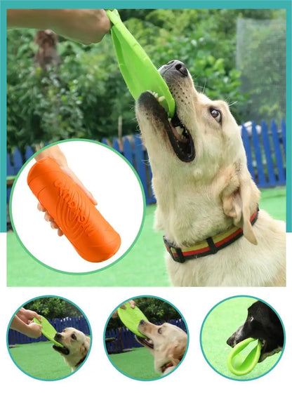 Durable Flying Disc for Dogs – Bite-Resistant Interactive Frisbee for Training & Outdoor Play