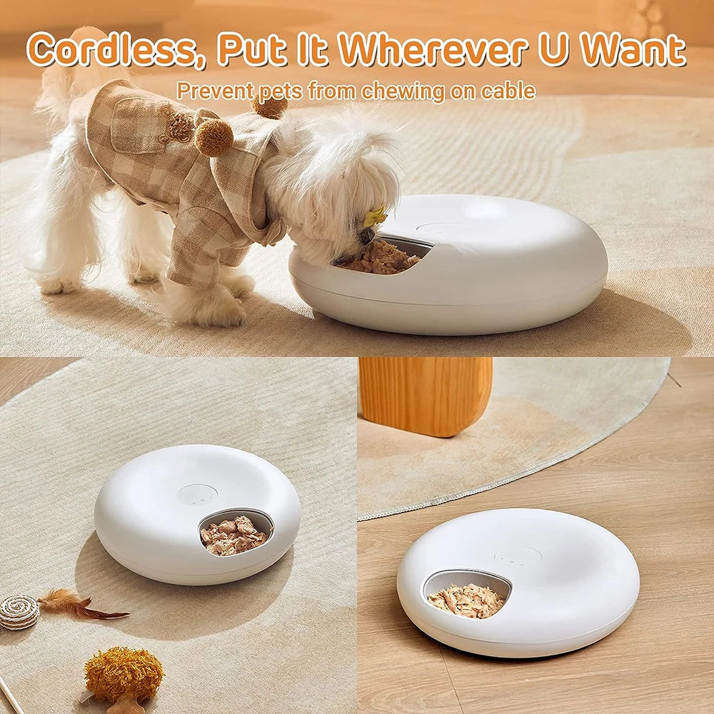 Smart Automatic Pet Feeder – WiFi-Enabled Food Dispenser for Cats & Dogs