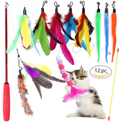 20-Piece Interactive Cat Toy Set – Fun Variety Pack for Kittens & Cats