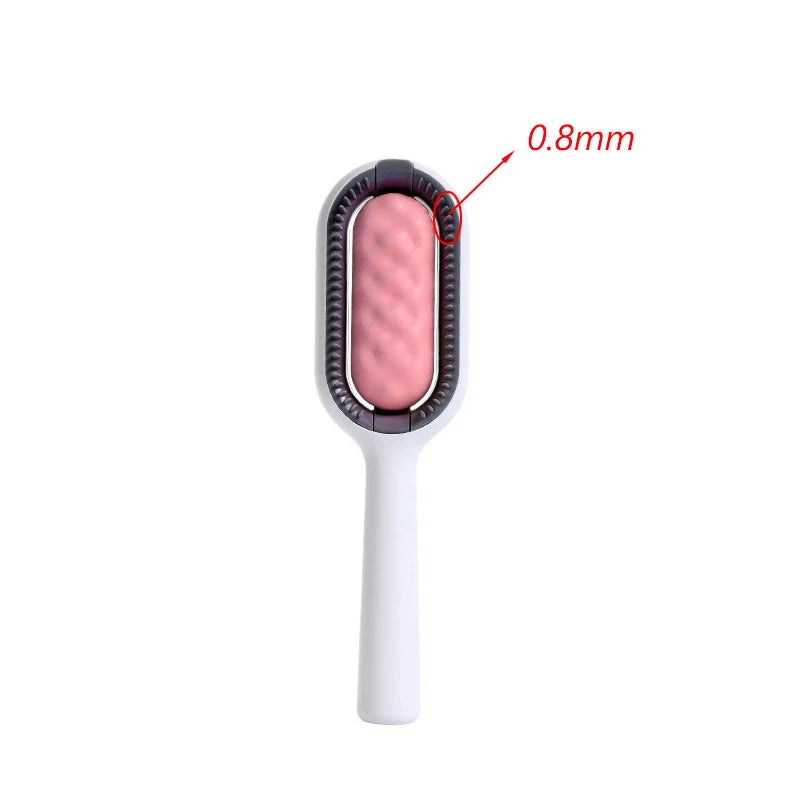 Double-Sided Pet Hair Removal Brush – Grooming Comb for Cats & Dogs