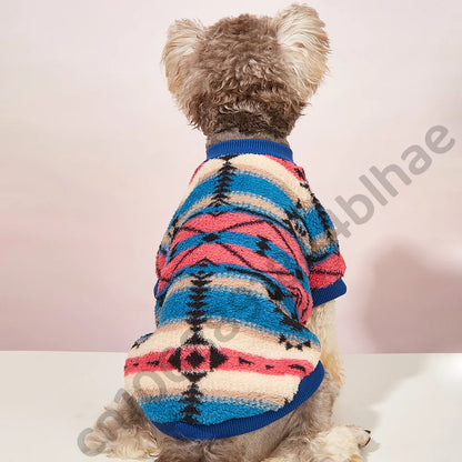 Cozy Winter Pet Sweater – Warm Fleece Jacket for Small Dogs & Cats