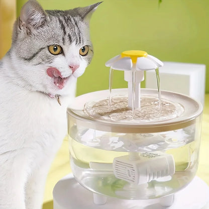 Automatic Pet Water Fountain – USB Electric Silent Dispenser with Filter