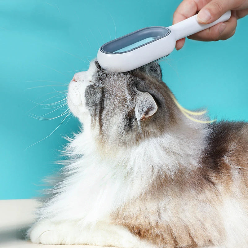 Double-Sided Pet Hair Removal Brush – Grooming Comb for Cats & Dogs