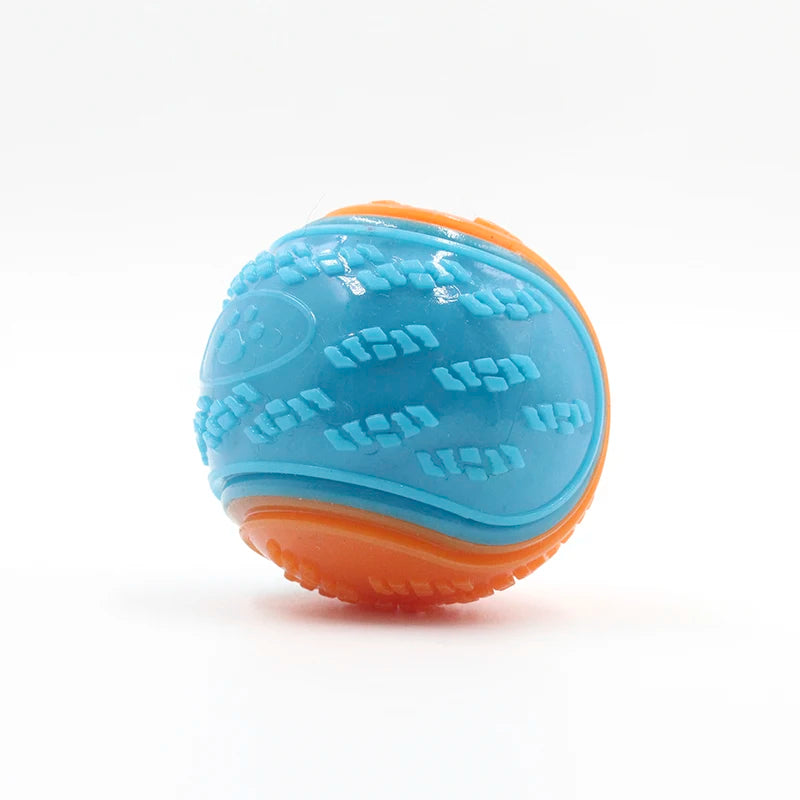 Durable Squeaky Dog Ball – Interactive Bite-Resistant Toy for Teeth Cleaning & Chewing