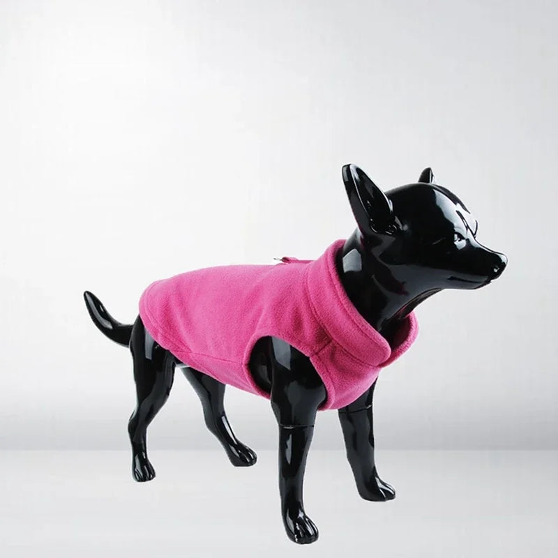 Warm Wool Dog Vest – Cozy Winter Coat for Small & Medium Dogs