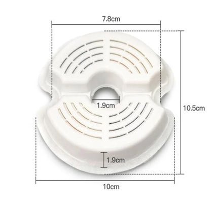 Replacement Filters for Automatic Pet Water Dispensers – Activated Carbon & Ion Resin