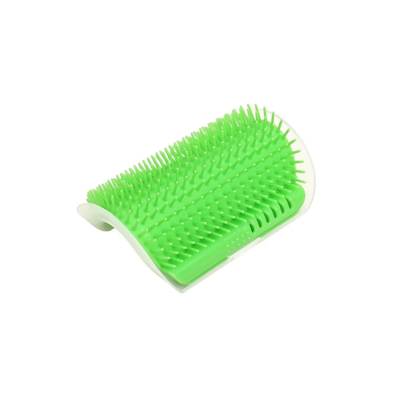 Self-Grooming Cat Scratcher & Massager – 2-in-1 Hair Removal & Scratching Brush